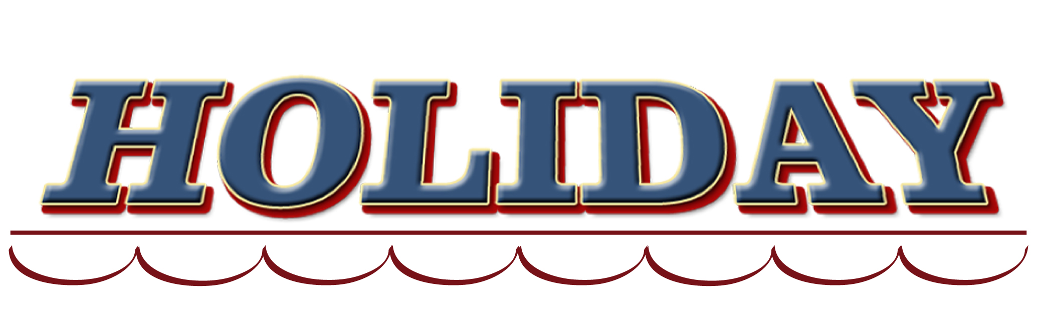 Holiday logo