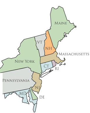 Map_Northeast